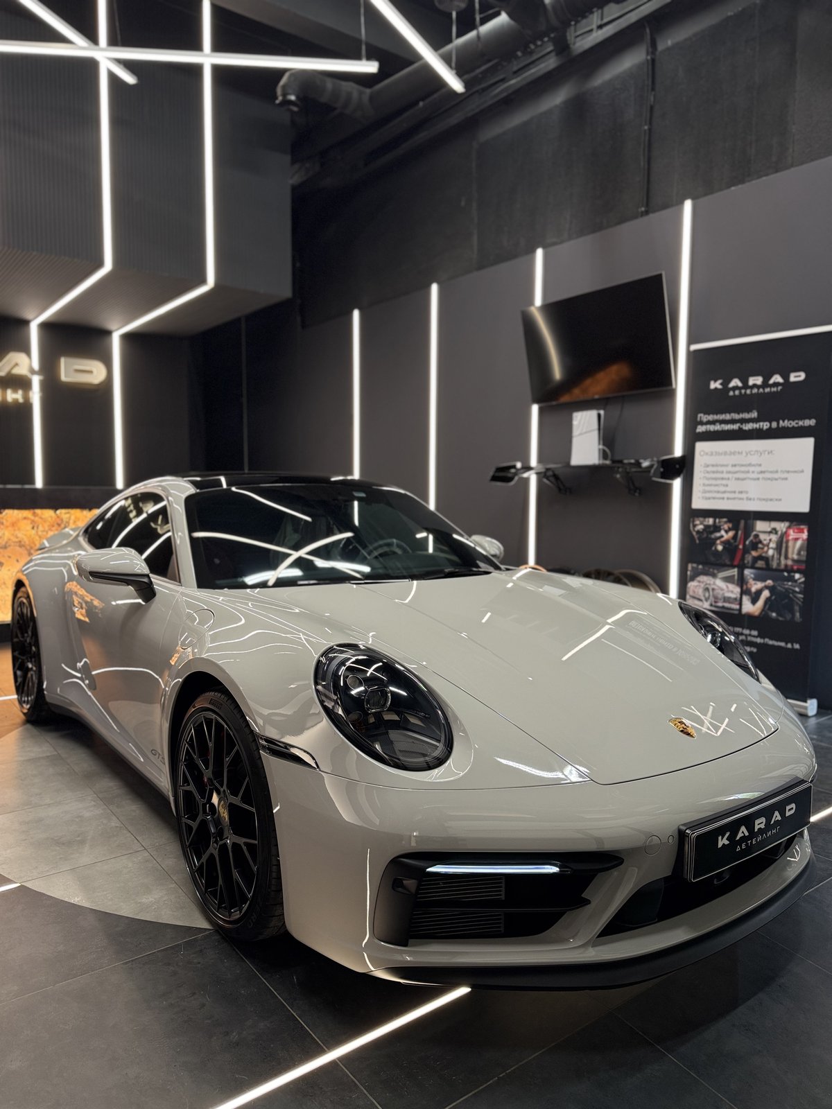 Porsche 911 — восстановительная полировка и керамика ServFaces